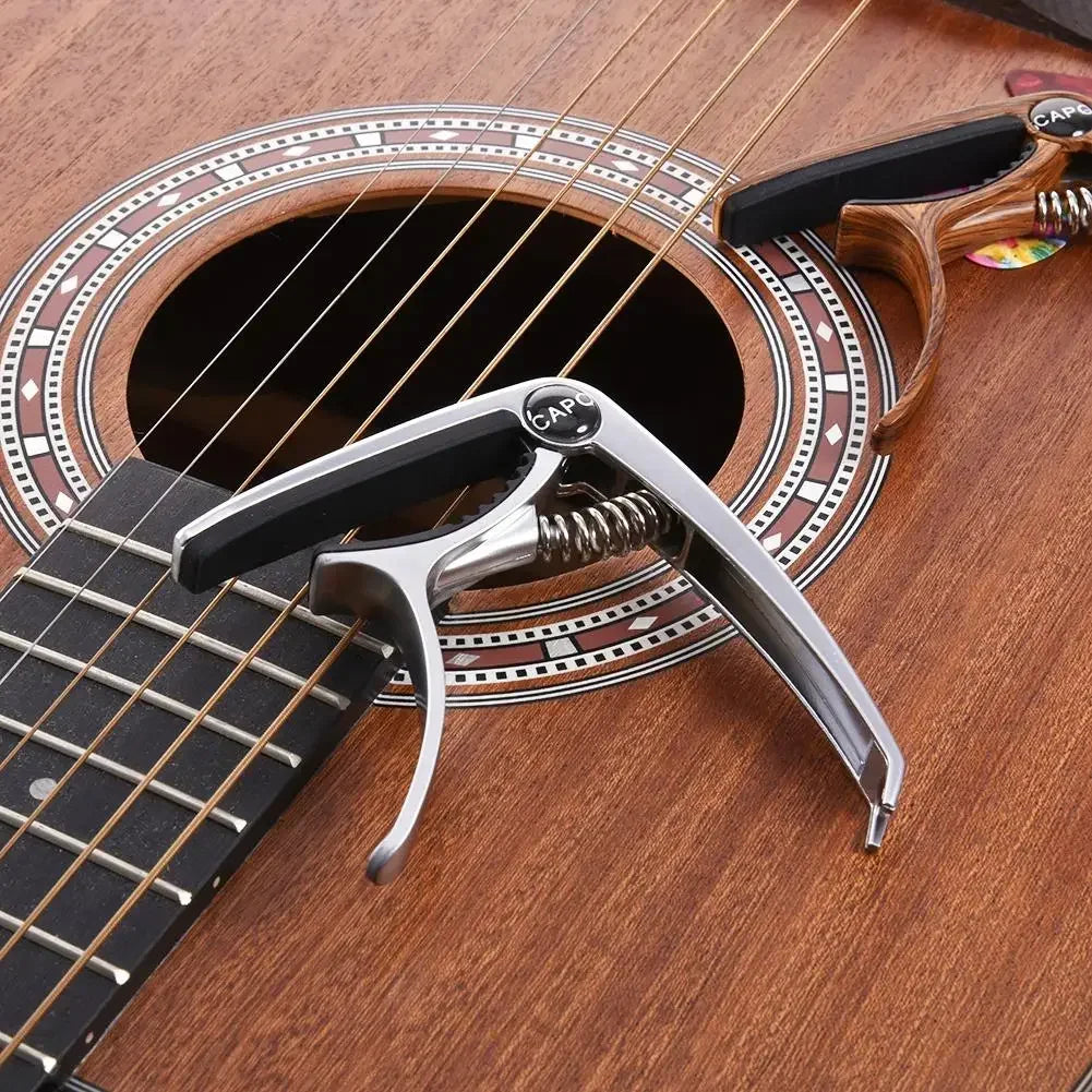 Capo with Picks Holder