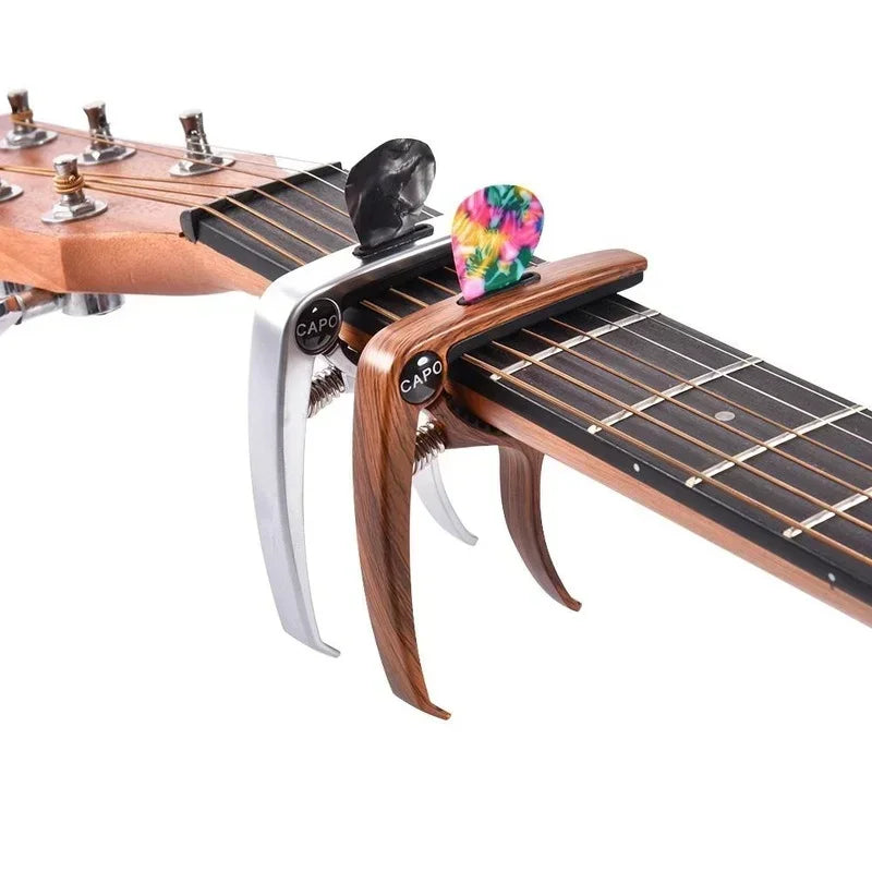 Capo with Picks Holder