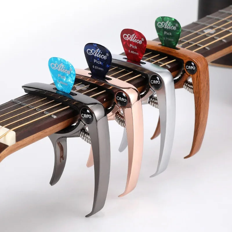 Capo with Picks Holder